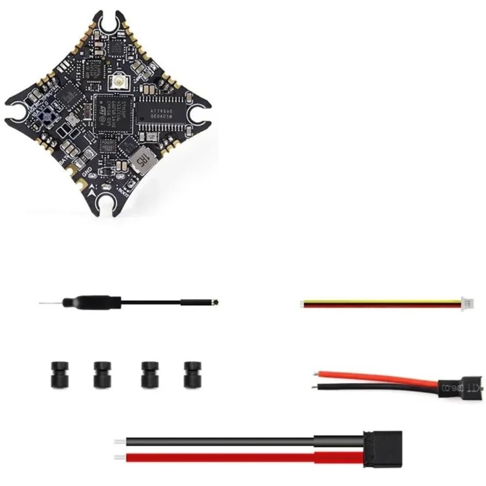 Flight Controller Fit for 10A 1-2S AIO F411 10A 5,8G 400mW VTX SPI ELRS 2,4G
