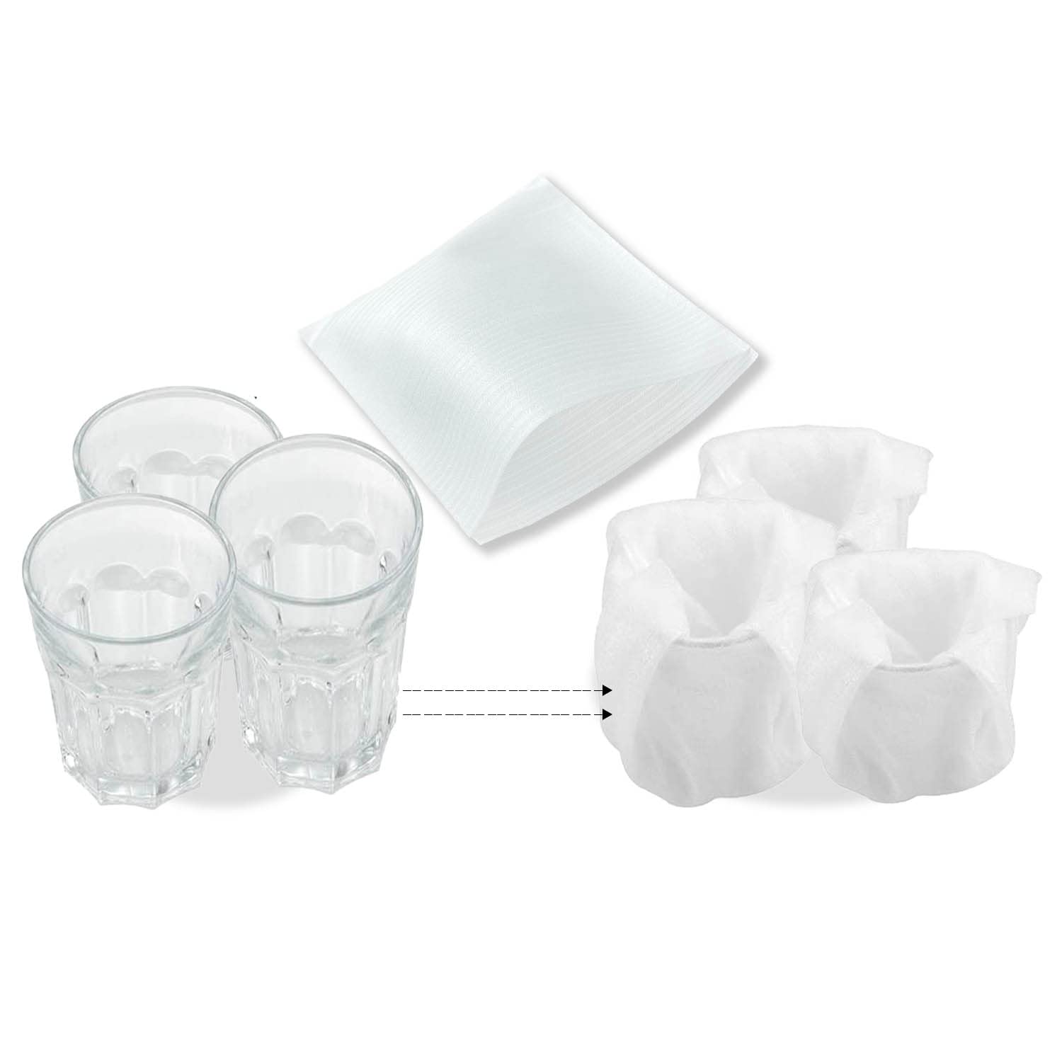 Cartons Déménagement Verres et Vaisselle, 100 Pièce Papier Emballage Demenagement, Papier Bulles Emballage, Carton pour Déménagement pour Protéger Verre Meubles Vaisselle