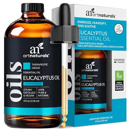 artnaturals 100% pure eucalyptus essential oil - (4.0 fl oz / 118ml) - therapeutic grade natural oils