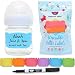 Baby Bottle Labels for Daycare, 6 Pcs (Multi-Color)