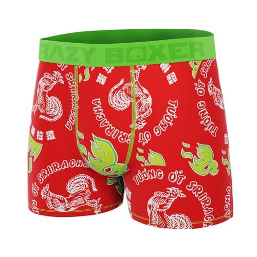 CRAZYBOXER Men's Underwear Sriracha Distortion-free Non-slip waistband Boxer Brief Resistant4