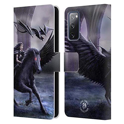 Funda de cuero tipo libro compatible con Samsung Galaxy S20 FE 5G Anne Stokes Real de la Oscuridad