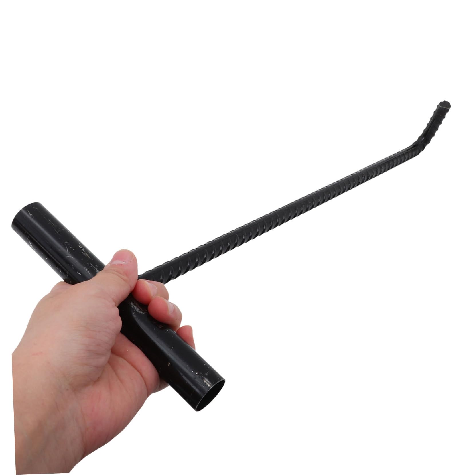 Gancio Chiave Tombino Portatile T-shape in Acciaio Resistente per Sollevamento e Spostamento Chiusini Cemento Strumento Pratico e Robusto per Manutenzione Pozzetti