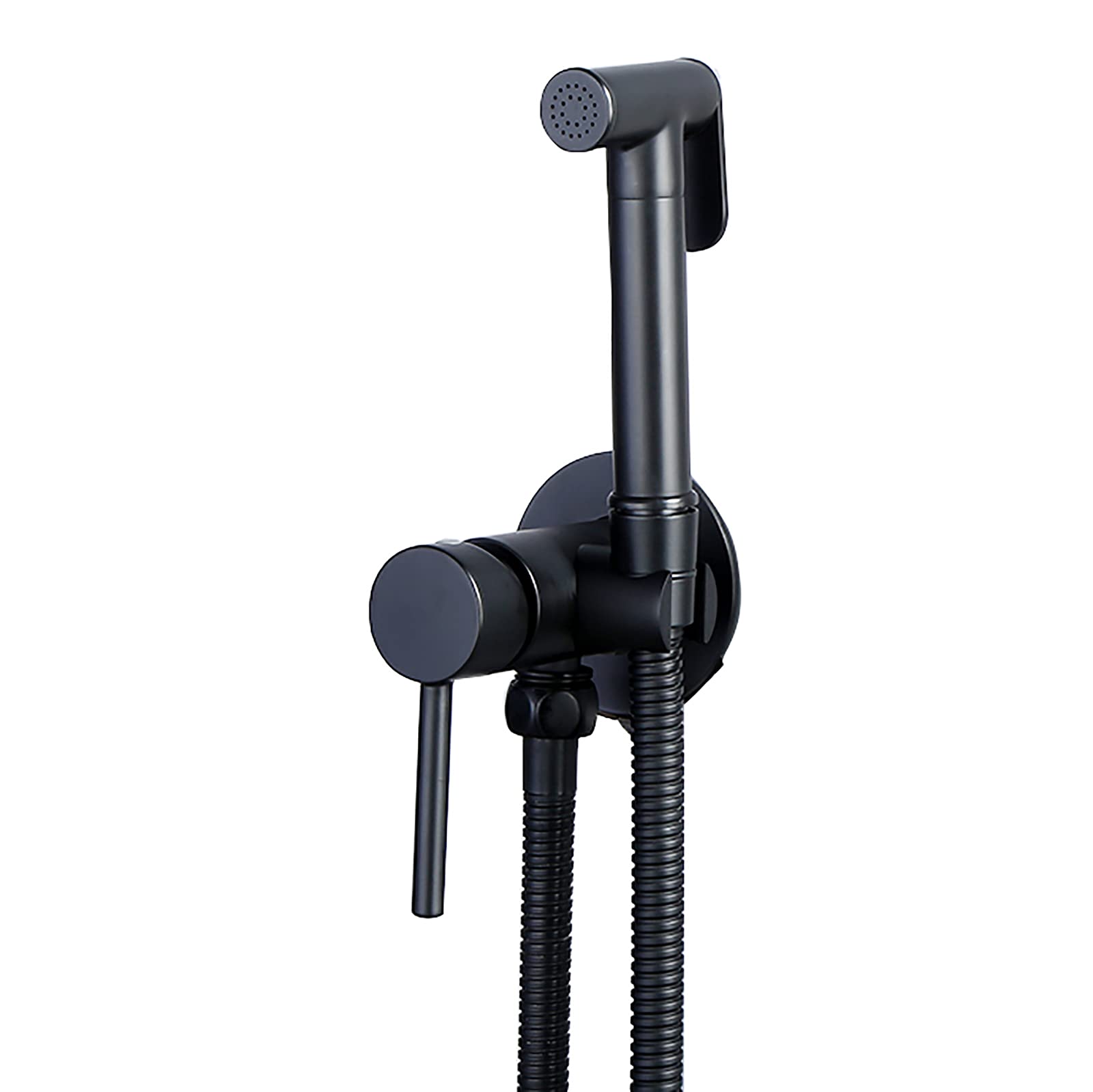 Pulvérisateur de bidet en laiton noir chic pour un confort chaud et froid