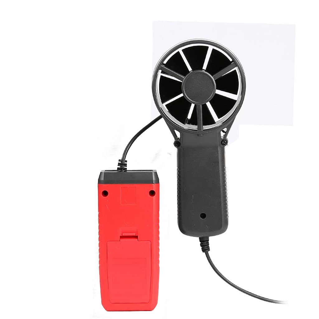 Split Digital Anemometer Precise Wind Speed Sensor Scale Display Temperature Measurement Drop Test