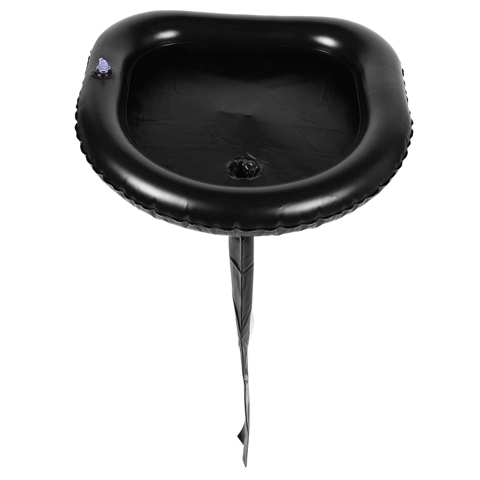 IWOWHERO Inflatable Hair Wash Sink Comfortable Bedside Sink for Elderly Disabled Bedridden Patients Hospital and Home