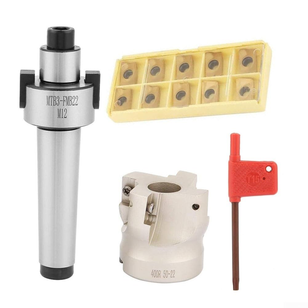 Juego Fresas CNC para acero Endurecido 50mm para Metal Juego