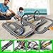 Slot Car Race Track Set Electric or Battery Powered Racing Car Track for Kids Boys, with 4 High-Speed Cars and 2 Hand Controllers,Dual Racing Game Toys for Children Age 6 7 8 Years Old