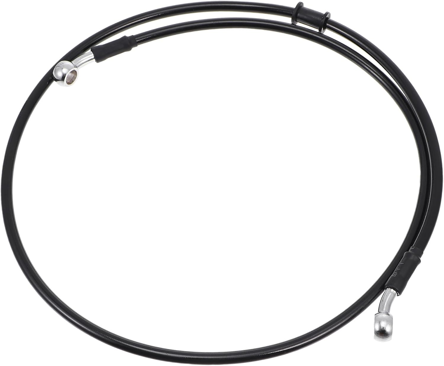 Hydraulic Brake Hose 120cm Black Brake Line Cable for Motorcycle Sport and Street Use