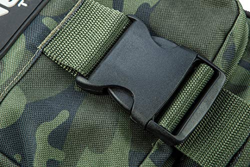 Neo Tools Camo - Borsa Per Attrezzi Per Artigiani, Effetto Mimetico, Pieghevole, Tracolla Regolabile, 100% Poliestere, 4 Tasche Esterne, 4 Tasche Interne, Chiusura A Clip, Cerniere Robuste, Camouflage - 4