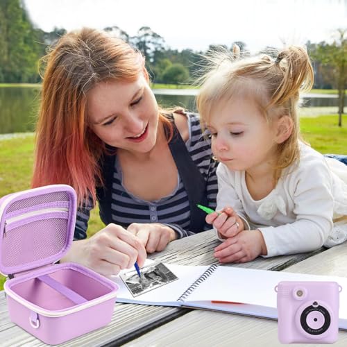 Funda para cámara instantánea para niños con almacenamiento miniatura 6
