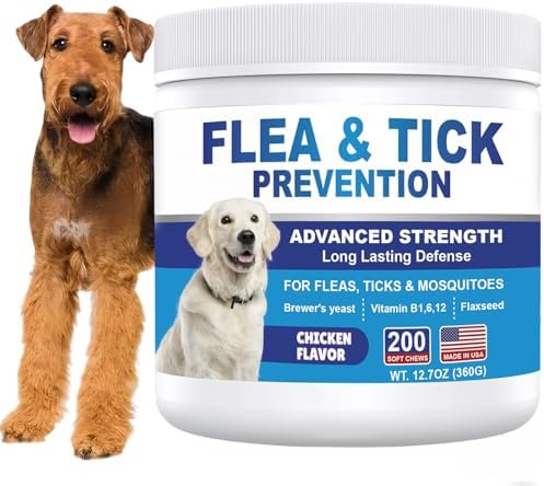 Flea and Tick Chews Supplement - 200 Soft Chews
