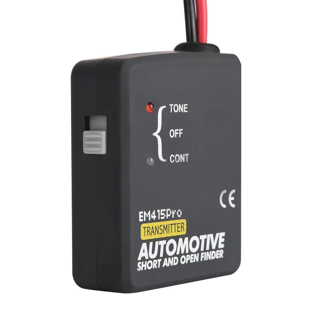 Rastreador de cables de automóvil EM415PRO, comprobador de cortocircuito abierto DC 6-42V, rastreador de cable automotriz para cortocircuito y circuito abierto de localización