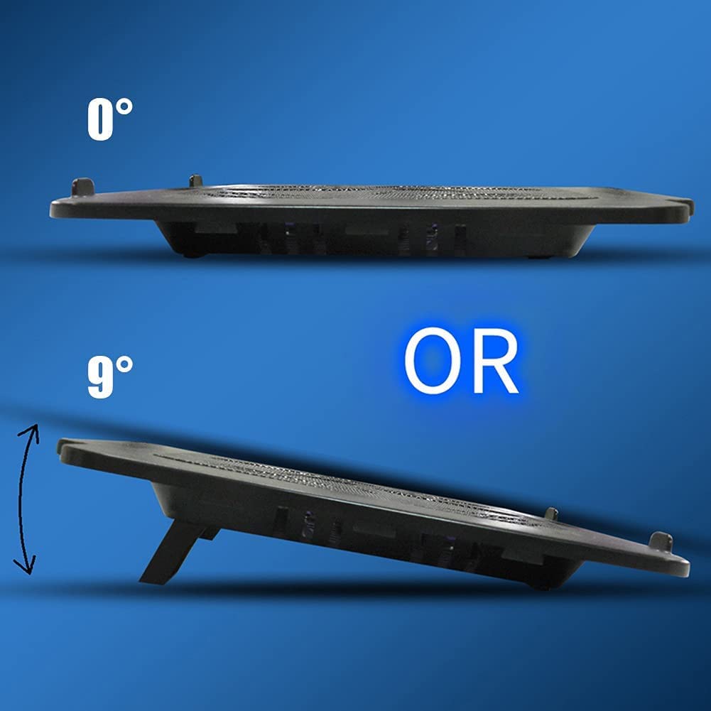 Base di raffreddamento da Gaming Laptop Cooling Pad USB Silent Fan Cooler Notebook Stand per PC Notebook