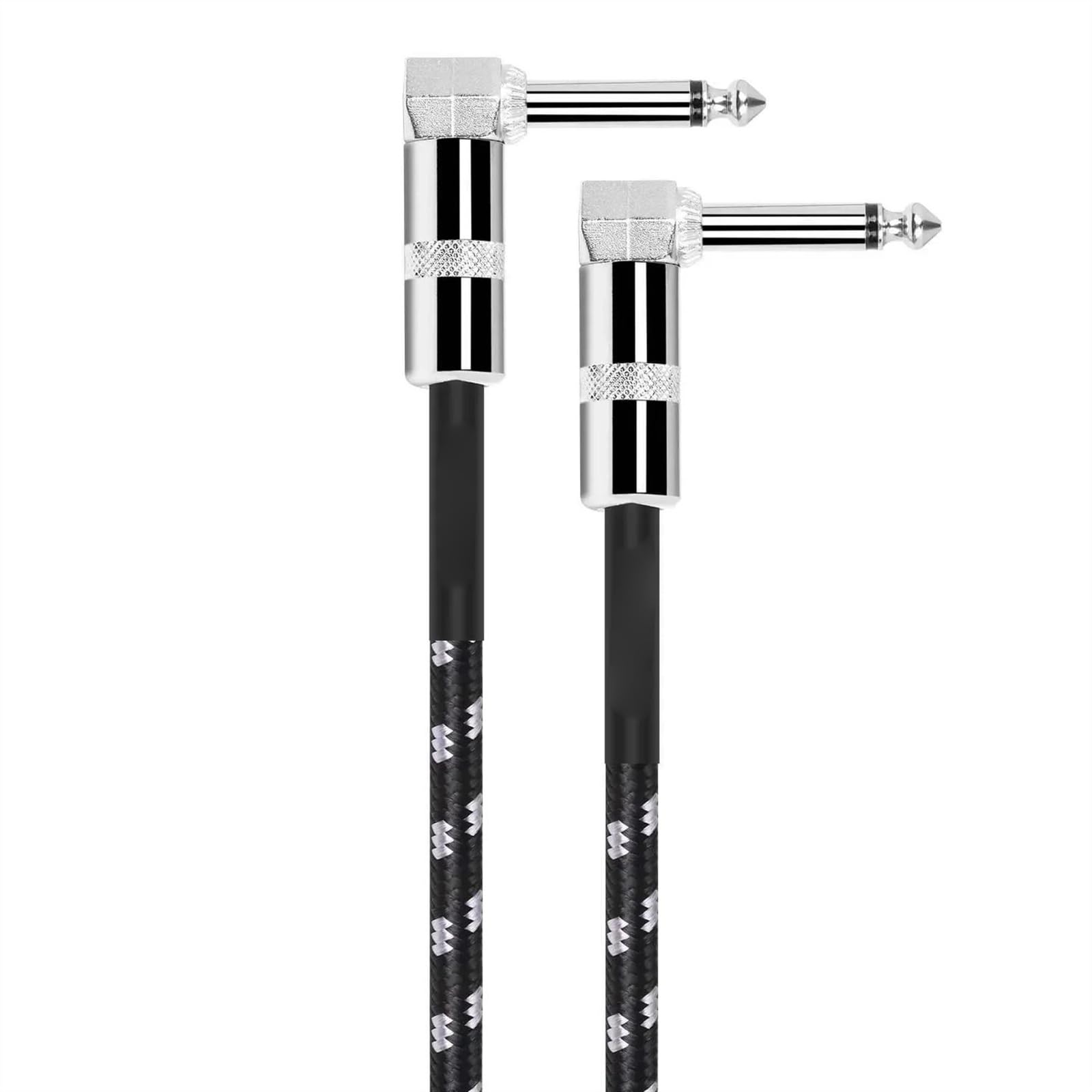 Cavo Mono Jack Da 6,35 Mm Ad Angolo Retto Cavo Maschio-maschio Placcato Oro Per Tastiera Elettronica Per Chitarra Basso Cavo Audio per Strumento Chitarra (Color : B, Size : 2M)