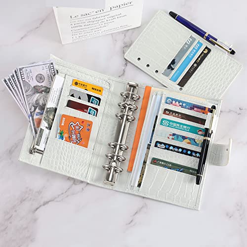 Personal Rings Planner Full Grain Leather Binder Organizer With 30 Mm Rings Notebook Daily Journal #TOP3