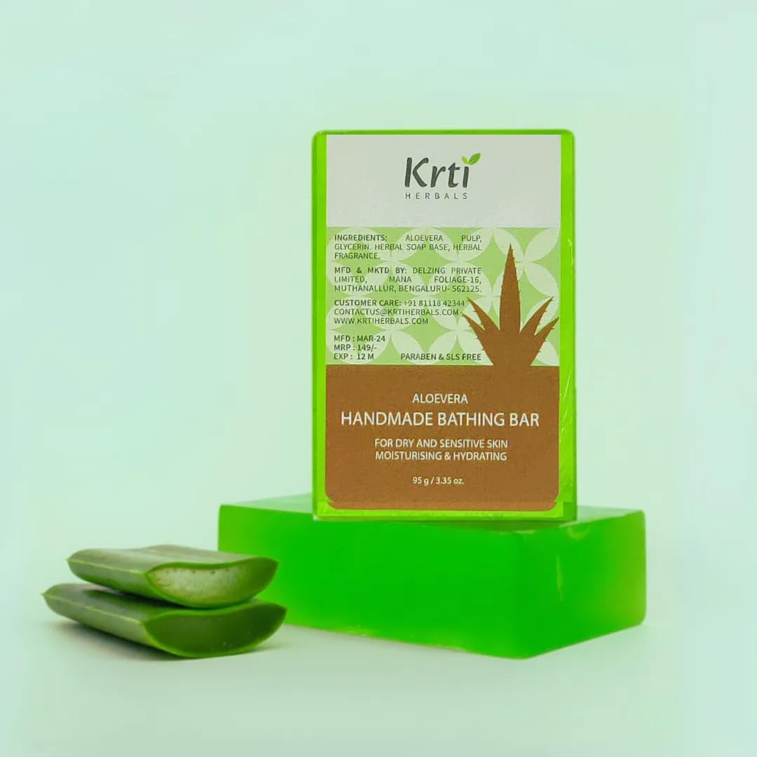 Red Sandalwood Handmade Soaps for Bath - 95 Gms — Flash AI Score 90/100