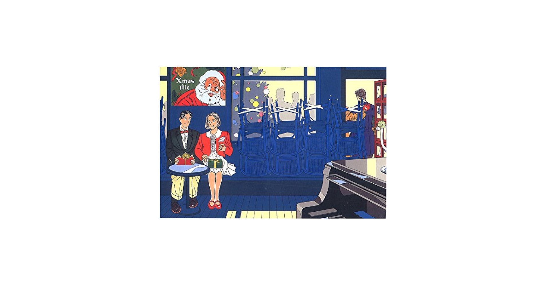 わたせせいぞう　アートポスター 【First X'mas】 わたせせいぞう アートポスター 【First X'mas】 - メルカリ