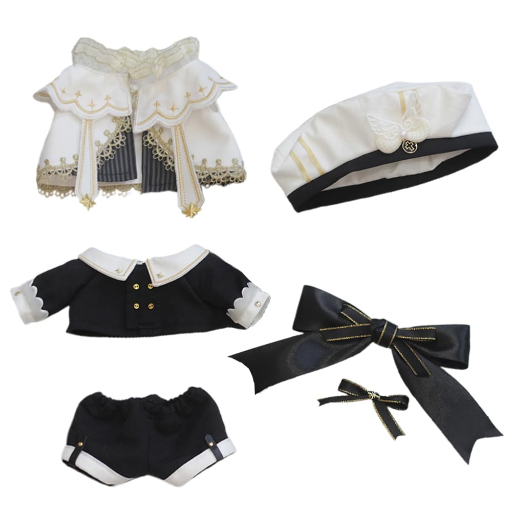 (R) ぬい服セット Amazon.co.jp: ぬいぐるみ用ベビー服& ヘッドドレスセット