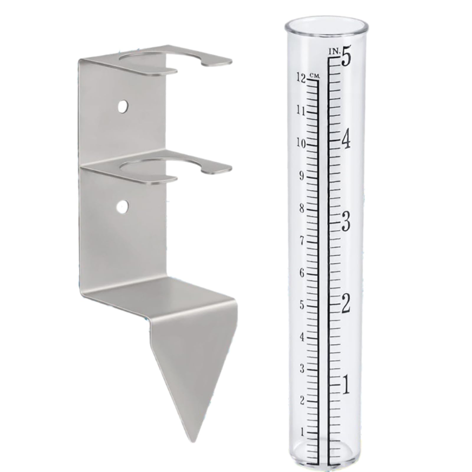 Kalttoy Strong Rain Gauges Replacement Tubes With Upgrades For Outdoor Garden Agriculture Meteorological Use Strong Rain Gauges Tubes For Agriculture