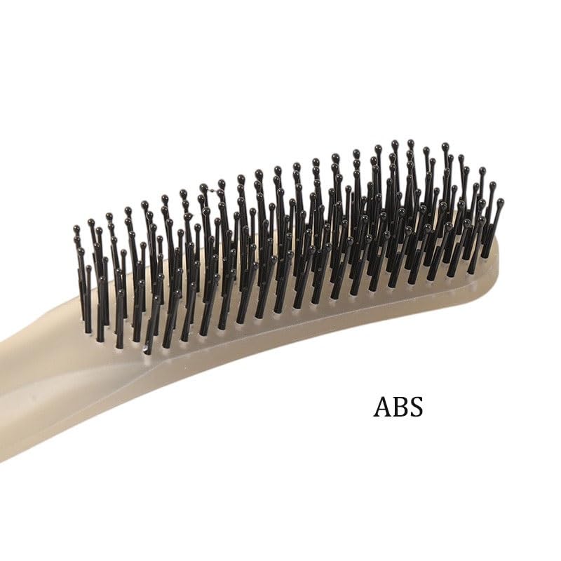 Curved Shaped Self Drying Comb Purpose Styling Portable Hairbrush