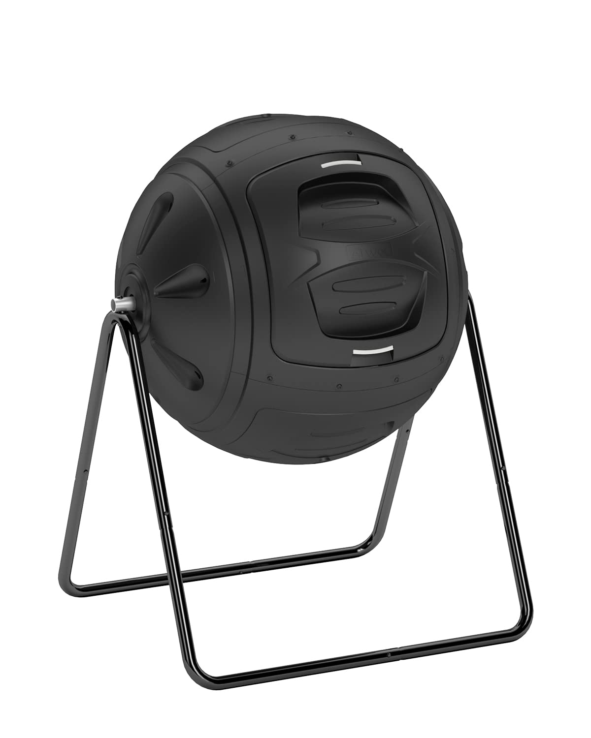 SQUEEZE master Multifunction 130L Garden Tumbling Composter, Heavy-Duty Fast-Working Compost Bin with Easy-to-use Drain Plugs to Collect Liquid (Black)