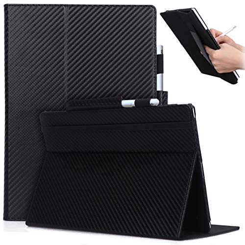Jasilon Remarkable Tablet Case, [Kickstand Feature] [Remarkable Pen Holder] [Hand Strap] Leather Folio