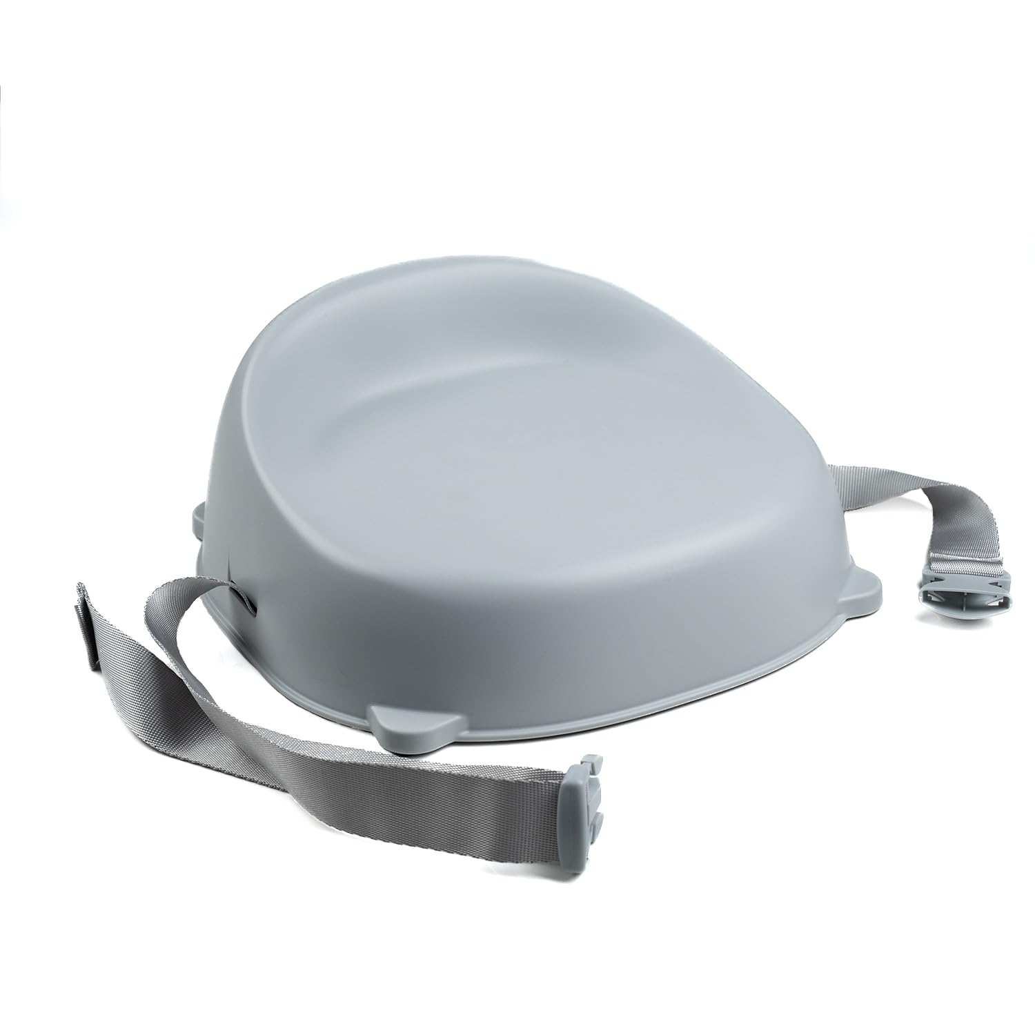 THERMOBABY - Rialzo per sedia EASY - Rialzo - Dai 3 ai 6 anni (o fino a 30 kg) - Confortevole - Leggero e Trasportabile - Facile da installare - Grigio Charme - Made in France