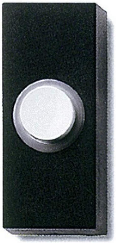 Honeywell Home Acel AC1443 Illuminated Door Bell Push - Black (Identical to Friedland D534 Lightspot)