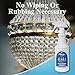 Hagerty Chandelier Cleaner, No-Wipe, Drip and Dry Formula for Bright, Clean Finish on Glass and Crystal Fixtures, Sprays Up to 25 Feet, Made in USA, Kosher Certified