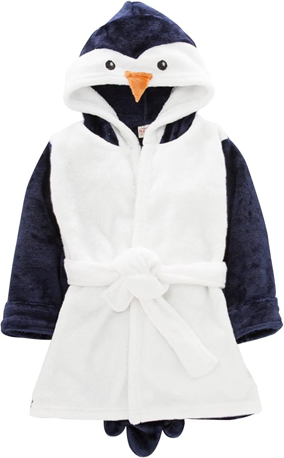 SOOUICKER Fluffy Dressing Gowns for Kids Girls Boys Cute Cartoon Blanket Hoodie Robe Toddler Cloak Wrap Bathrobe