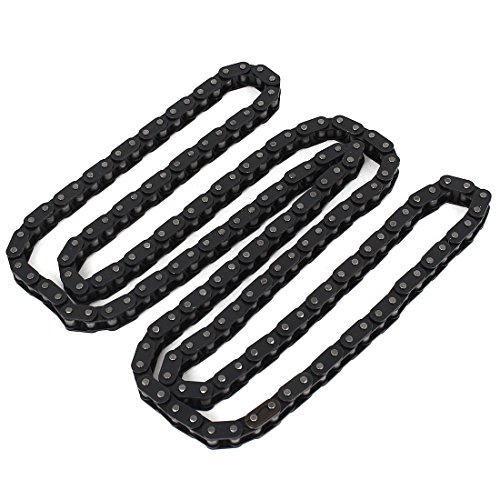 uxcell 150cm Long 3/8-inch Pitch 160 Link Riveted 06B Industrial Roller Chain