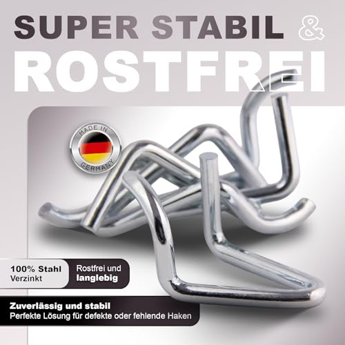 NIMA PARTS 4 Stück Ersatzhaken für Laufgitter – MADE IN GERMANY – Höhenversteller für Laufstall
