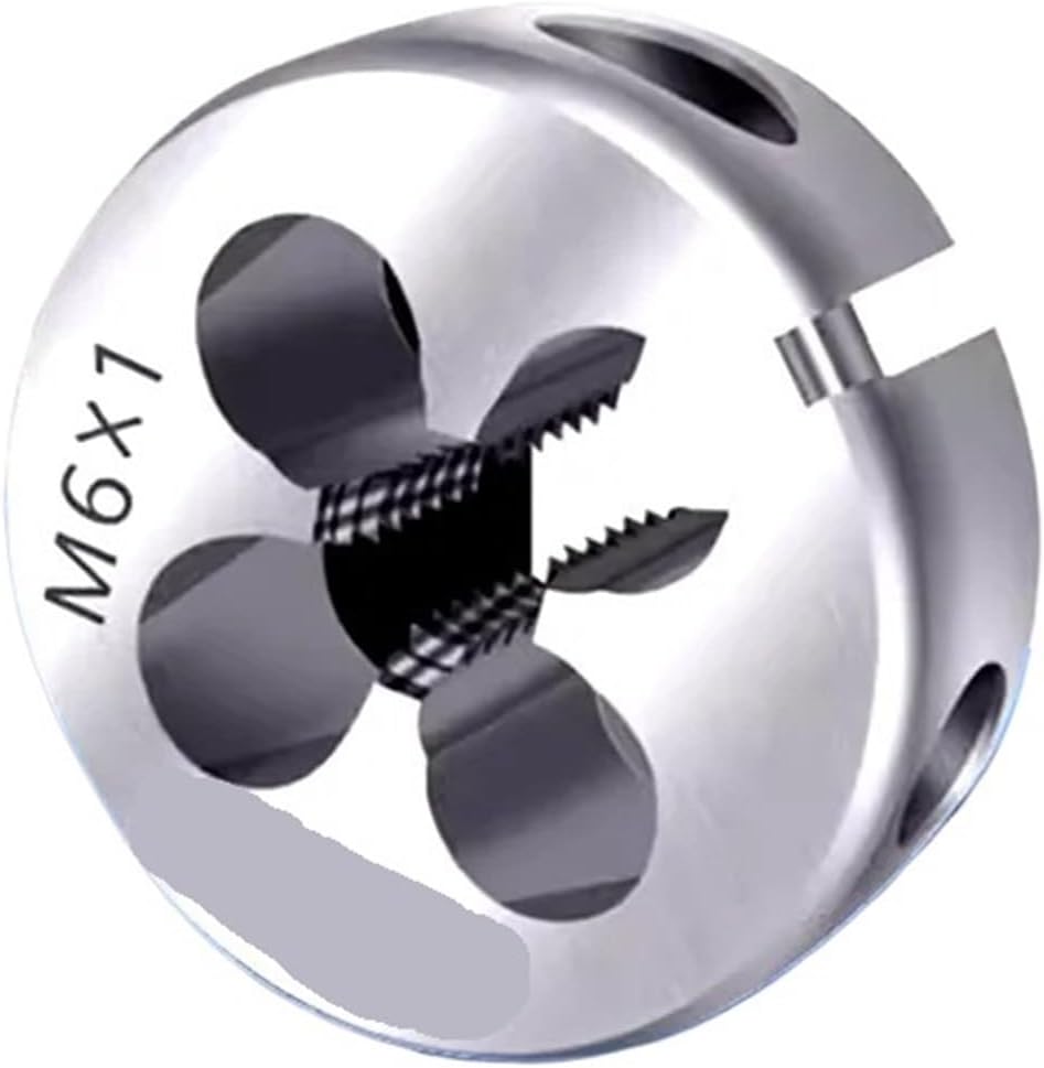 1PC HSSE Round Die M1 M2 M3 M4 M5 M6 M7 M8 M9 Machine Screw Fine Threading Dies(M3X0.25)
