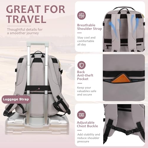 EMPSIGN 40L Travel Backpack for Women