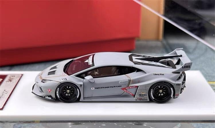 Amazon | 1/64 flame LBWK ランボルギーニ ウラカン GT LP610 グレー