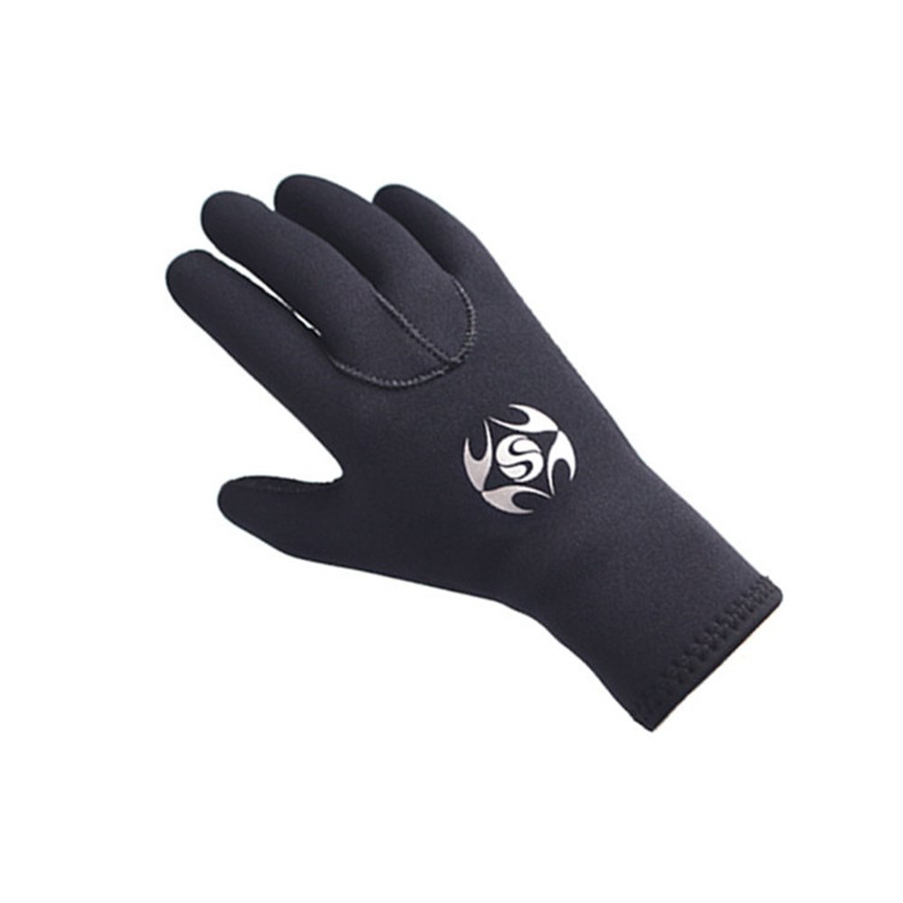 Guantes de neopreno, guantes de buceo, guantes de buceo para hombres, mujeres y niños, 3 mm, 5 mm, flexibles, antideslizantes, térmicos, guantes de surf de cinco dedos para pesca submarina, remo
