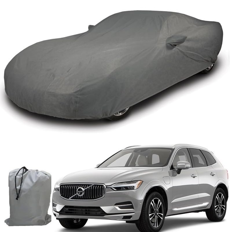 Image of ARCUATE Triple Layer Custom fit Car Body Cover for Volvo XC60 |Top Layer Dustrproof | Middle Layer Waterproof | Bottom Layer Scratch Protection | Outdoor Indoor Fabric