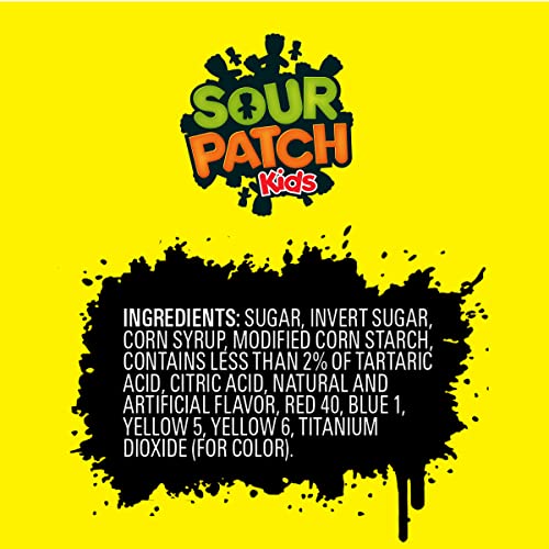 Sour Patch Kids Soft & Chewy Candy, 5 Lb. Bag (Grape) #TOP4