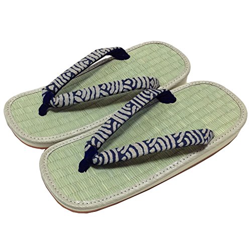 Edoten Made in Japan Setta Sandals. Rush Grass Amezoko Rubber Sole. Dyed Thong.3