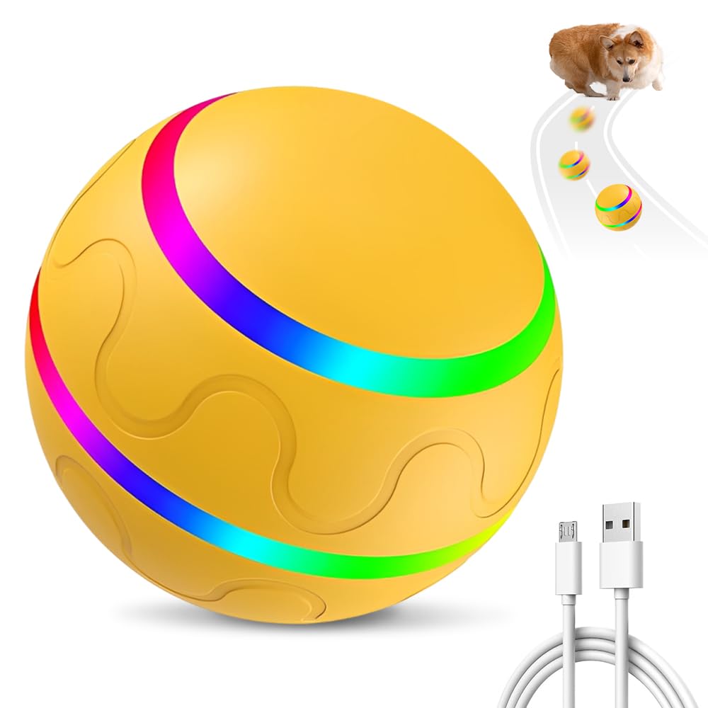 Pet Supplies : hoehew Interactive Dog Toys, 2025 Upgraded Large Pet Bounce  Ball, Automatic Rolling Ball Toys, Moving Bouncing Vibrating Dog Balls,  Shaky Ball Toy for Small Medium Large Dogs (a -