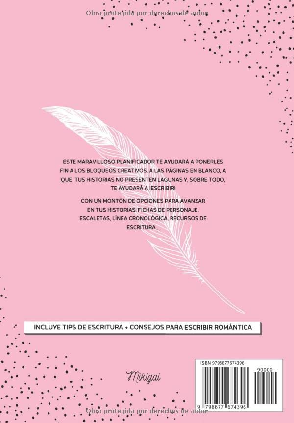 Miniatura 2 de Planificador para escritores (Romántico) (Planificadores para escritores) (Spanish Edition)