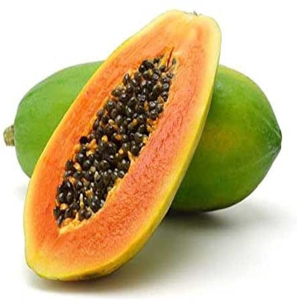Buy 50pcs Non GMO Rare Papaya Suitable for ing in Garden Green Space