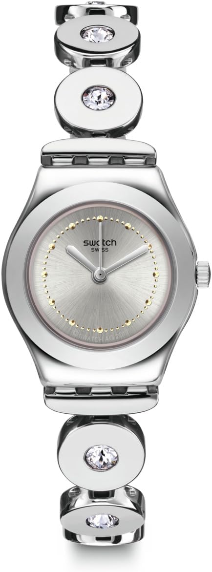 Swatch I Lady Women's Watch Casual Polymer Grey Quartz Waterproof Inspirance