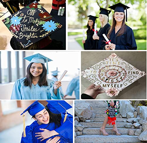 GraduationService Unisex Matte Graduation Gown Cap 2024 Tassel for High School and Bachelor