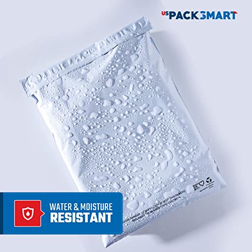 Uspacksmart Poly Mailers 9"X12" Opaque Plastic Shipping Bags. Waterproof & Self-Adhesive. 100-Pack. Ideal For Clothing Or Mail (817-00) #TOP6