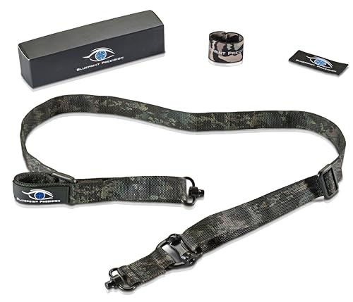 Blueprint Precision Sling 2 Point Sling with QD Points Adjust for All Carrying Positions 34-56 inch Length Adjustment with Cable Management Band