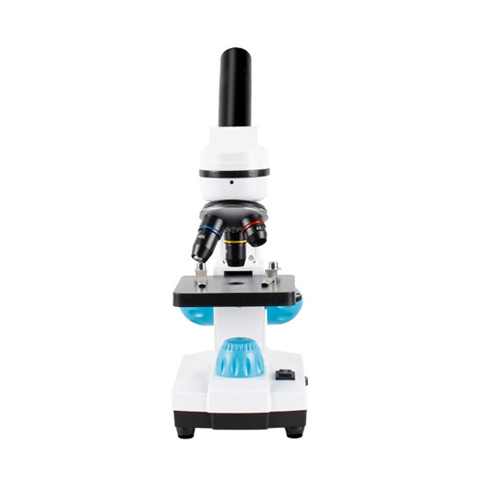 Microscopio Biologico Microscopi Educativi Biologici con Supporto for Smartphone Regalo for Esperimenti Scientifici Messa A Fuoco Grossolana E Fine(2000X)