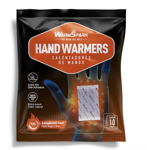 Hot Hand Warmers - 20 Count - Hand Warmers Disposable Single Use Air Activated Heat Packs for Hands...