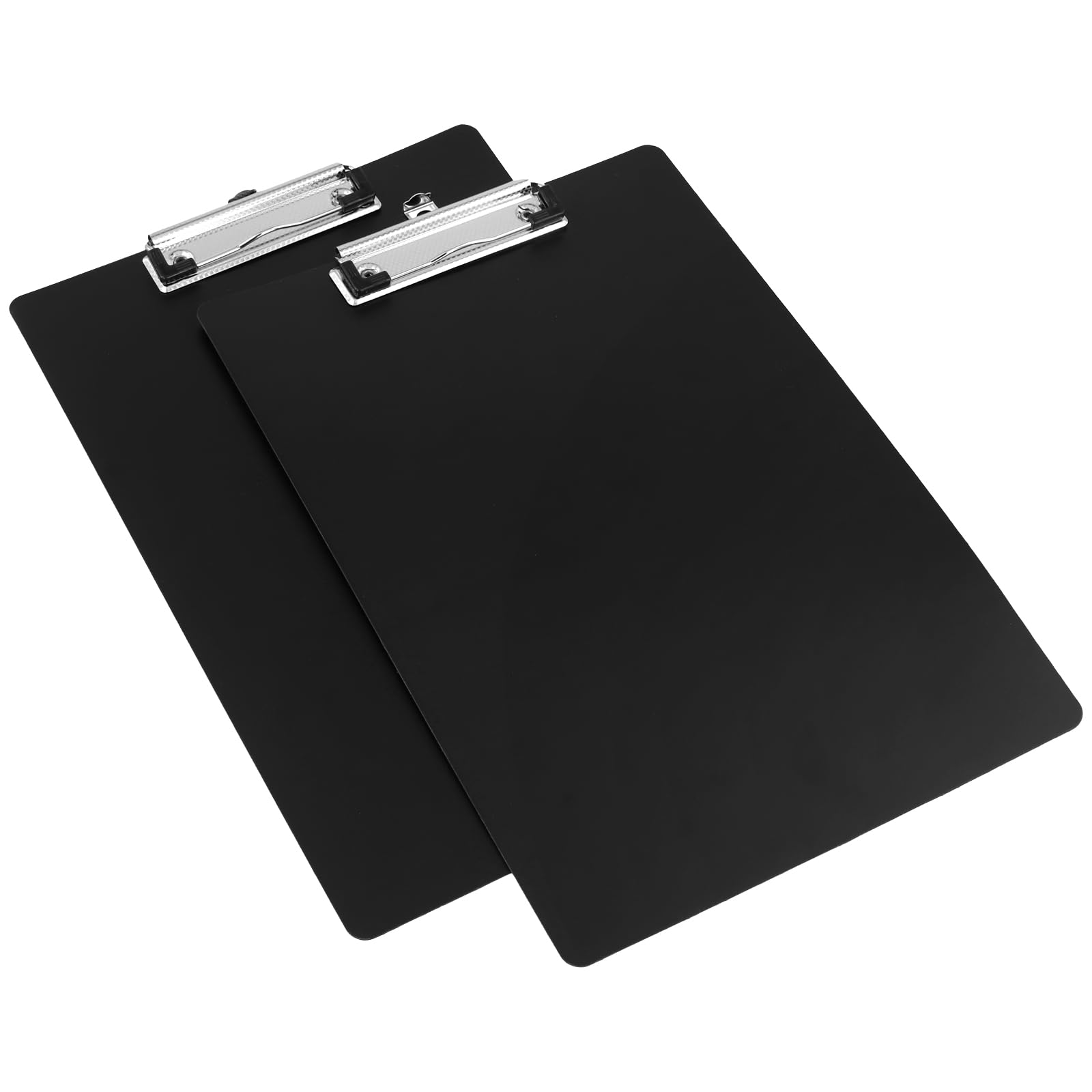 SINJEUN 15 Pack Black A4 Clipboards, 22.5 x 31.5cm Plastic Clipboards Folder with Metal Clamp and Hanging Hole - Image 4